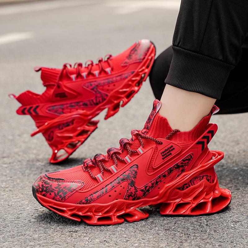 Pánské boty Tenisky Pánské tenisky Luxusní boty Pánské ležérní Trenér Závody Prodyšné módní povaleče na běhání Boty pro muže