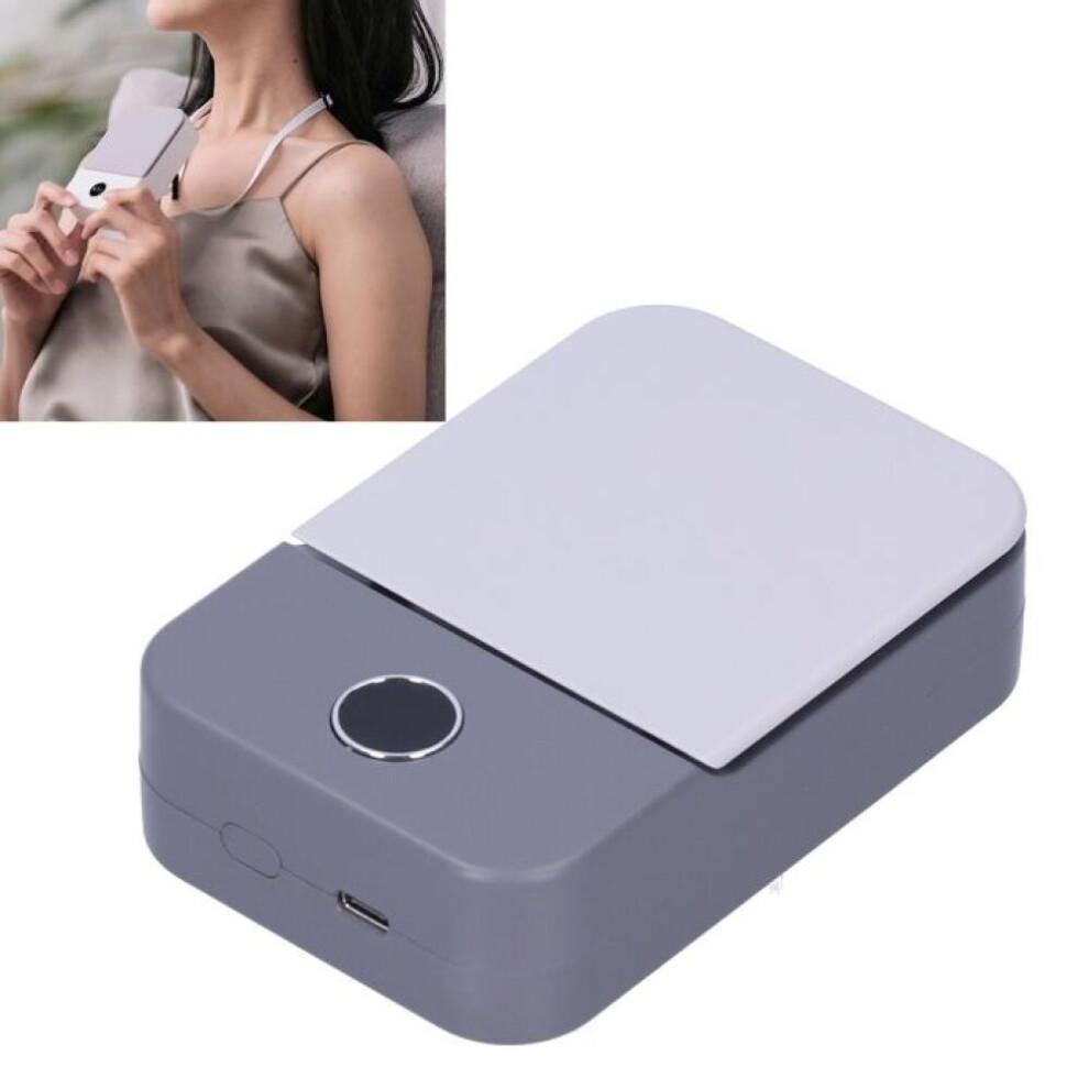 Draagbare elektrische ventilator met LED-display en USB-oplaadfunctie voor thuis en buitenshuis - HOME BUILDING ACCESSORIES
