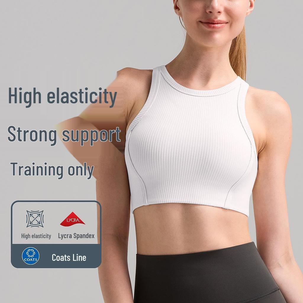 High-Strength Anti-Sag Sports Bra - Shockproof Training Vest for Women, Fitness & Running