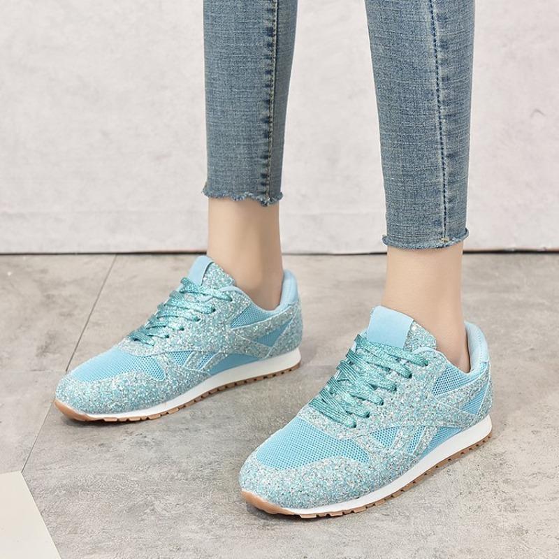 Deep mesh rubber sports and leisure shoes mesh lace-up flat heel flat bottom round head cross strap