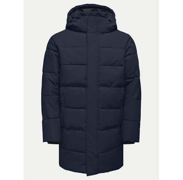 Winter Jacket Only & Sons 22020156, Dark Blue, Regular Fit