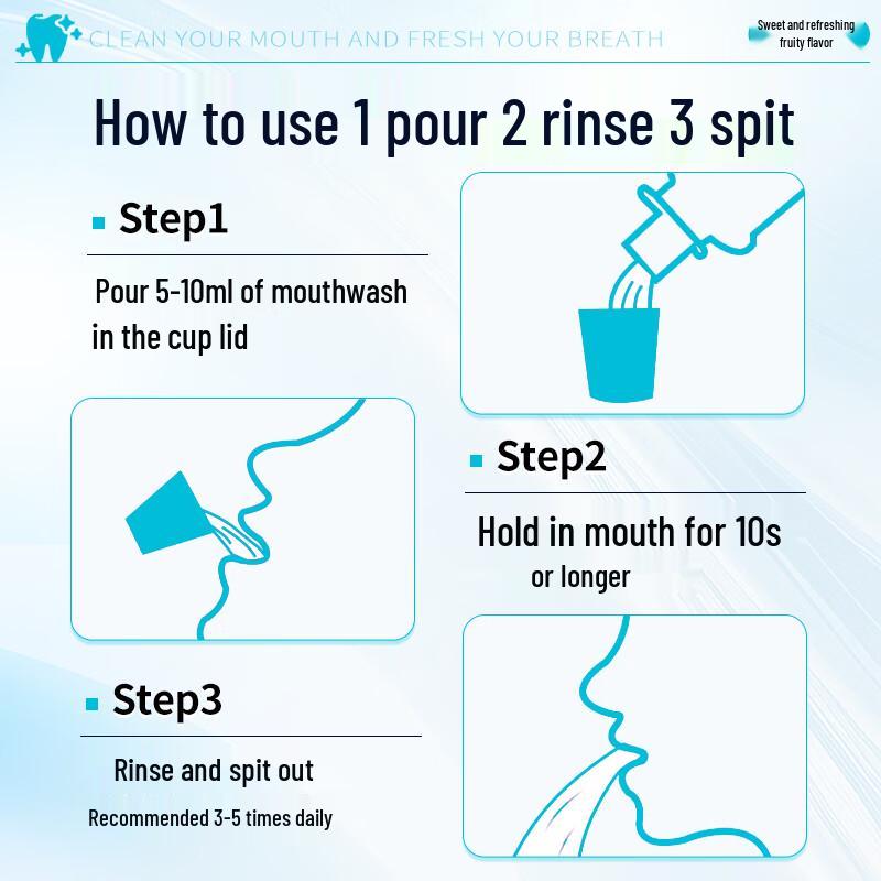 Tong Ren Tang Peach Povidone Iodine Mouthwash