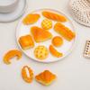 Realistic Bread Keychain Croissant Stress Toy Slow Rising Pu Pendant Bag Car Keyring Fun Gadget Decompression Gift Women