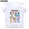 Finding Nemo Dory Cute Fish Print Funny Kids T-Shirts Cartoon Baby Girls Clothes Boys Summer Short Sleeve T shirt Children Tops