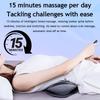 Curved Lumbar Spine Massager Intelligent Electric Compress Soothing Lumbar Massage Instrument Stretcher Waist Spine Health Care