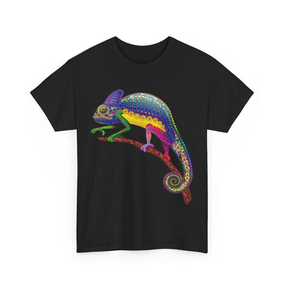 

Chameleon Reptile T-Shirt, Reptiles Keeper Chameleon Herpetology Lovers Shirt M