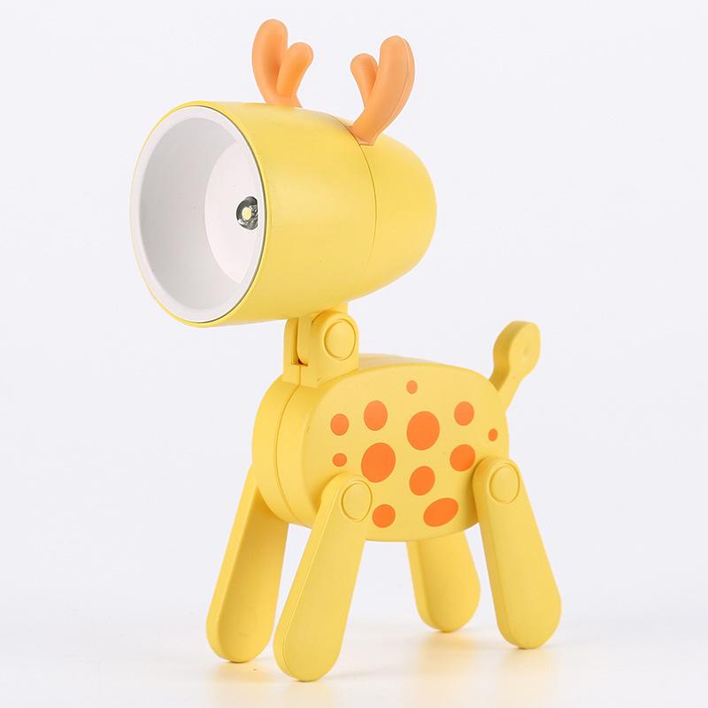 New Spotted Dog Mini Night Light, Desk Lamp, DIY Creative Gift, Cute Cartoon Ornament