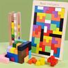Wooden Puzzle Children Toys Montessori Preschool Education Fun Game Improve Thinking Logic Learn Puzzle Game Festival Gift Toy
