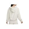 Nike Solid Color Hooded Zip-Up Casual Long Sleeve Sweatshirt Women Tops Sail-White FN2420-104