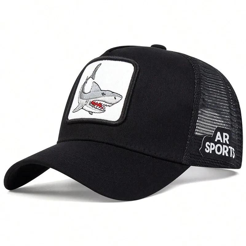 Animal embroidery net rooster hat male and female animal baseball cap hip Hop duck cap suitable for outdoor sports fishing visor