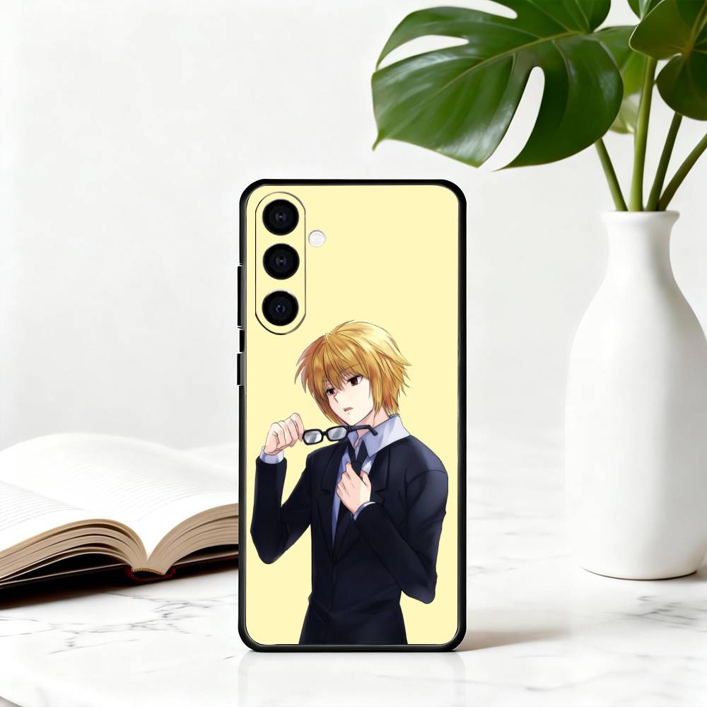 H-Hunter K-Kurapika H-Hunter-HKH Phone Case For Samsung Galaxy A73,A72,A71,A70,A53,A52,A51,Others Soft Black Cover