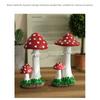 DIY Artificial Mushroom Ornament  for Villa Landscape Courtyard Kindergarten and Lawn Decoration