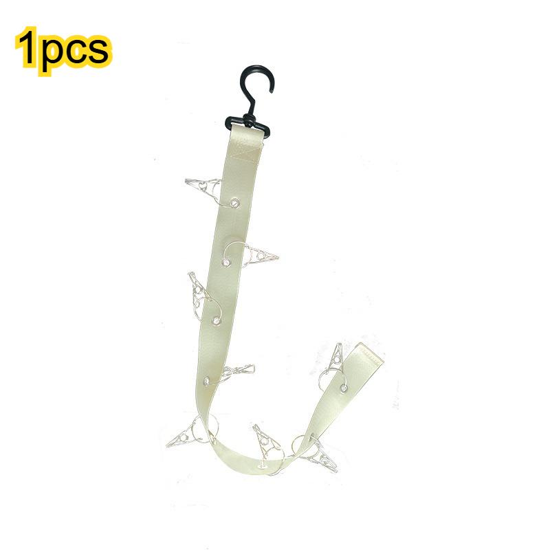 1pcs Storage Eight Clips Can Hold 16 Hats Hat Rack Organizer with Clips  door hook cap holder Hat Storage Hook Rack Baseball Cap