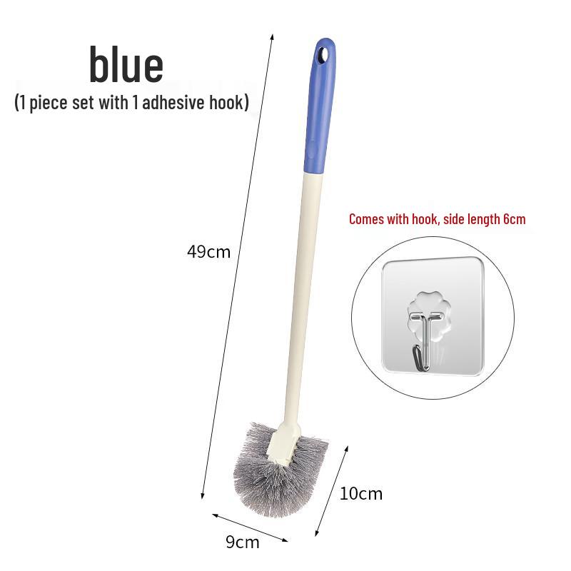 Wall-Mounted Long Handle Toilet Brush