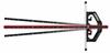 Shinwa Sokutei Circular Saw Guide Ruler II 45cm 73713 T-Slide