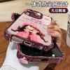 2026 girl chain for apple 17 cute phone case mate80promax transparent silicone 16 millet 15