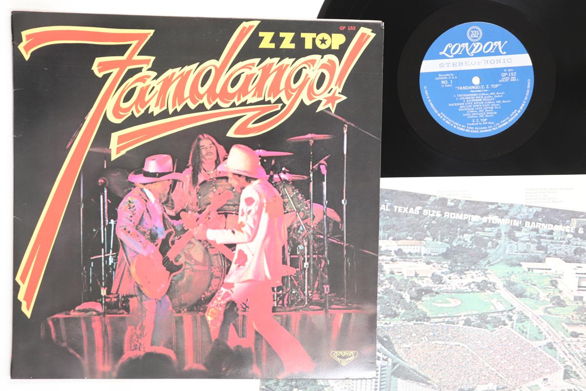 

LP Record ZZ TOP Fandango GP152 LONDON 1975 Japan Rock Used