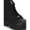 LIBERTY Freedom Hunter-BOT Schnürstiefel für Herren mit Canvas-Obermaterial | PU-Sohle | Gepolsterte Schaumstoff-Innensohle | Rutschfest | Stoßdämpfer (Schwarz - 5)