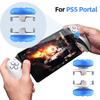Gaming Joystick Extenders 1 High-Rise 1 Mid-Rise Joystick Caps Non-Slip Protective Cap for PS5 Playstation Portal Remote Player
