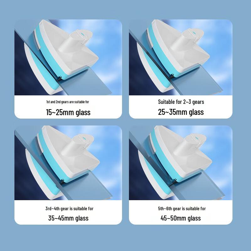 Adjustable Magnetic Double-Sided Window Cleaner