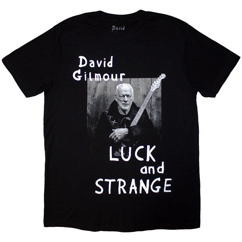 David Gilmour Luck Strange Portrait Tee Tshirt Unisexs L