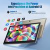 MESWAO B1 14,1" Tablet, 14,1 Zoll 1920*1080 IPS-Bildschirm, MTK6769 8 Kerne, 6 GB RAM 128 GB ROM, Android 13, 13 MP+5 MP Kamera, 10000 mAh Akku