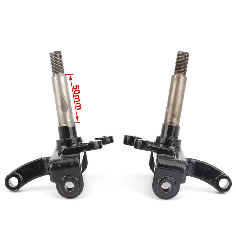 1 Coppia 17mm Montante Sterzo Montante Ruota Adatta Per Cina 50cc 70cc 110cc ATV Go Kart Buggy UTV Moto Ruota con Freno a Disco Parti Mozzo Ruota