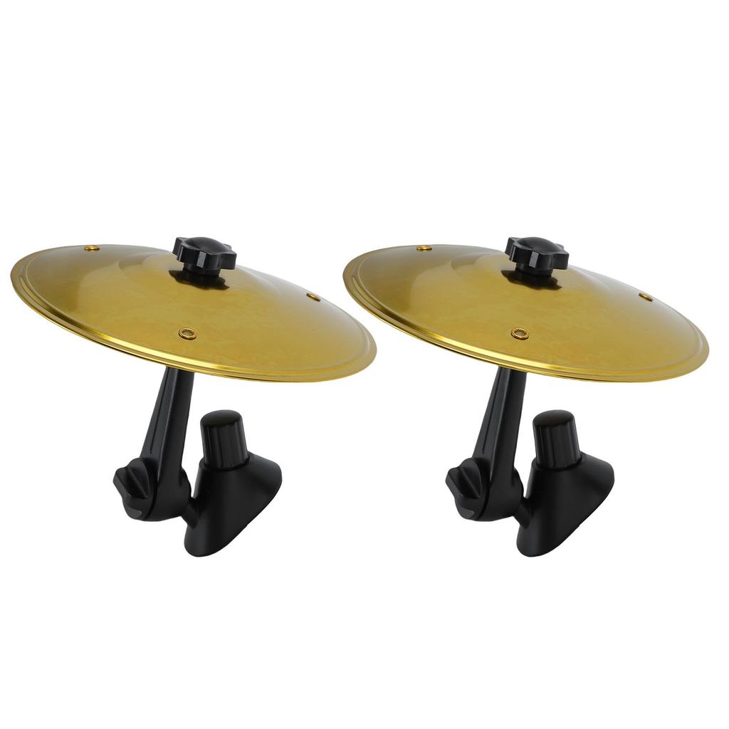 Car Cymbal Realistic Compact Crisp Metallic Sound Car Drum Cymbal for Air Vent Dashboard