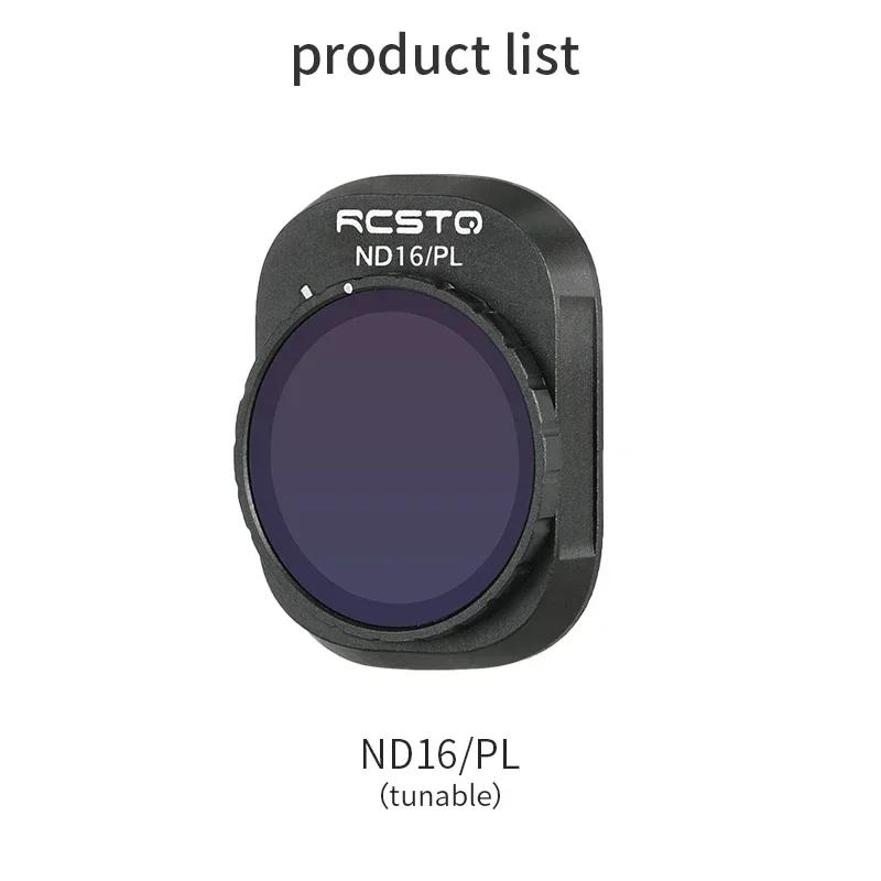 Replacement RCTQ For DJI Mini 4 Pro ND Filter Camera Lens Filter Set UV CPL ND8 ND16 ND32 ND64 ND/PL Repair Parts