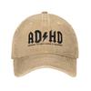 Summer ADHD Highway To Hey Look A Squirrel Baseball Cap Sun  Hot Sale Design Washed Hip Hop Hats Unisex Adult Baseball Caps