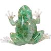 Natural Crystal Gravel Resin Frog Figurines - Healing Zen Decor for Fishbowl, Aquarium & Home, Handmade Frog Statues Collection, Spiritual Gift