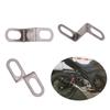 Universal Motorcycle Exhaust Muffler Pipe Z Type Mounting Clamp Bracket Long Short Strip Piece Fixed Motorcycle Parts