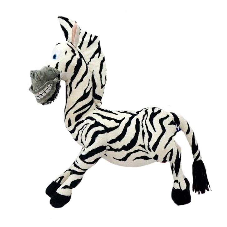 1 stuks 20-35cm 6 Stijlen Madagaskar pluche knuffeldier zacht dier poppen giraffe nijlpaard leeuw pinguïn zebra lemuren figuur cadeau voor kinderen