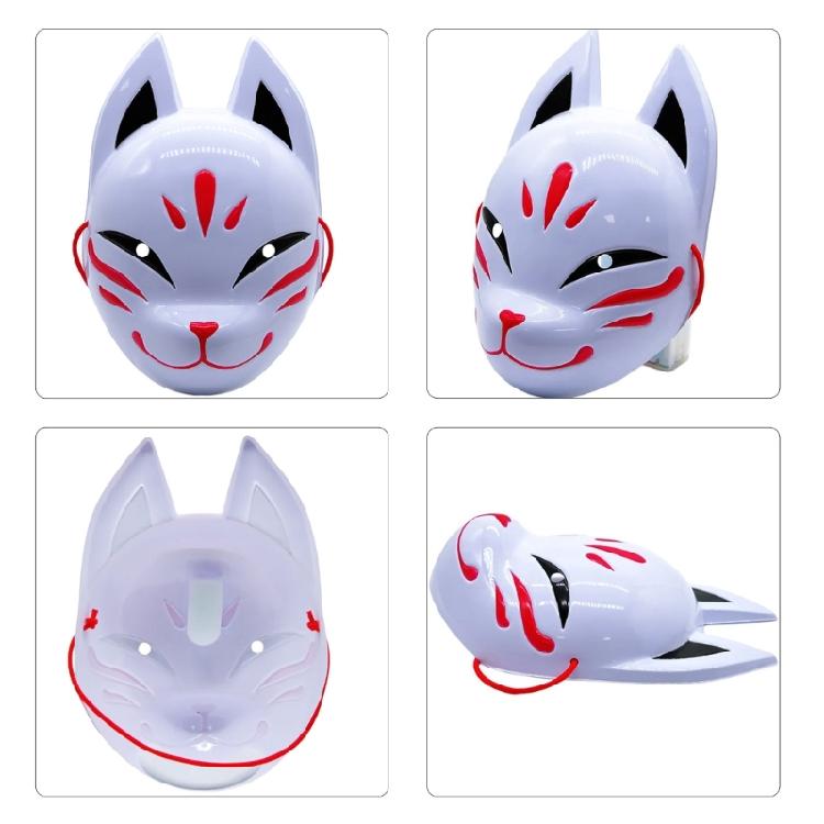 Tiermaske Füchse Maske Tiermaske Vollgesichtsmaske Maskerade Maske Füchse Cosplay Maske Verkleidungsmaske für Halloween
