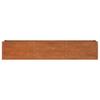 Raised Bed Rustic 240x40x45 cm Corten Steel