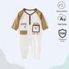 Unisex Baby Langarm Baumwoll-Strampler - Sommer Krabbel- & Hausanzug