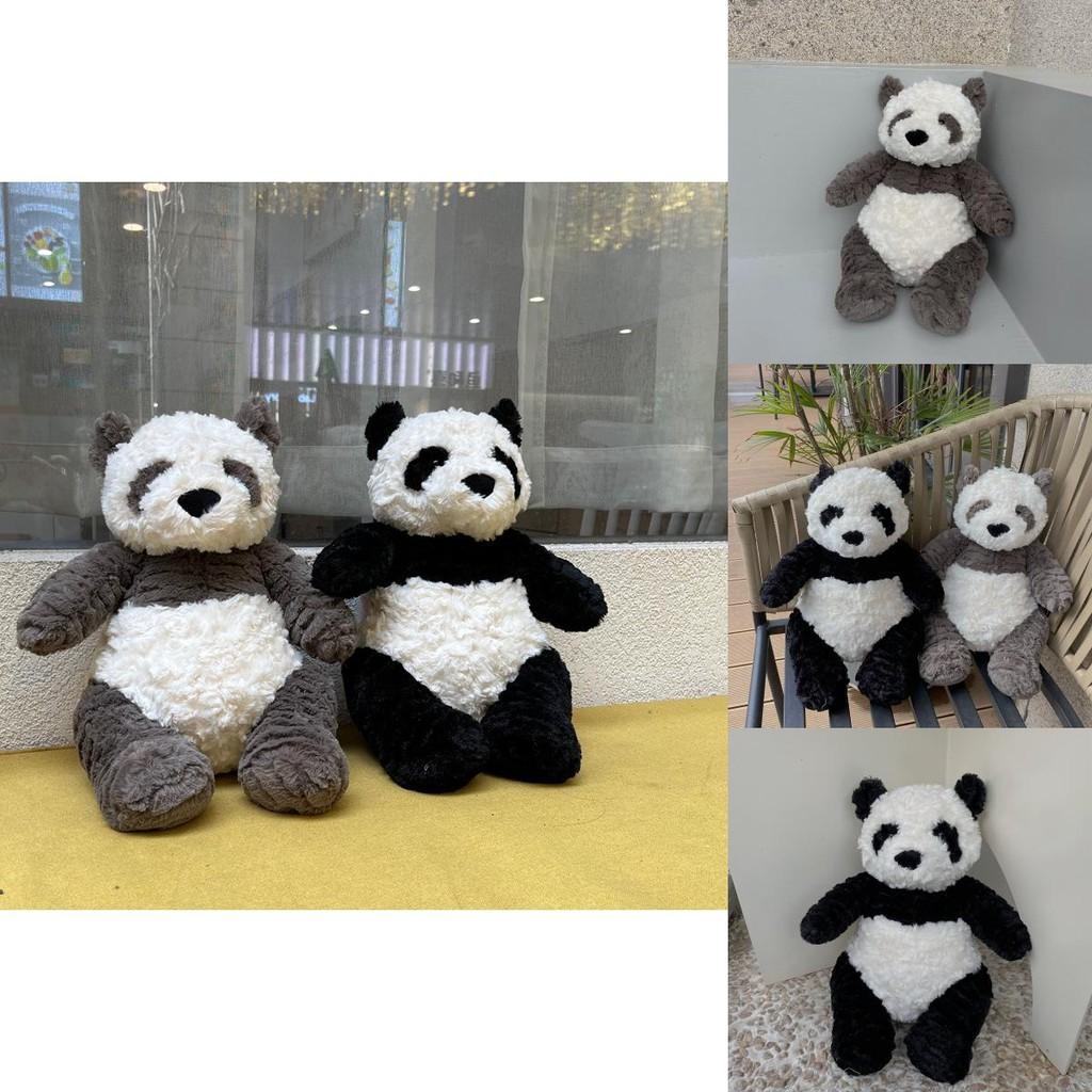 Stuffed Panda Plush Toy Aniaml Doll Room Decoration Kids Birthday Gift Pp Cotton