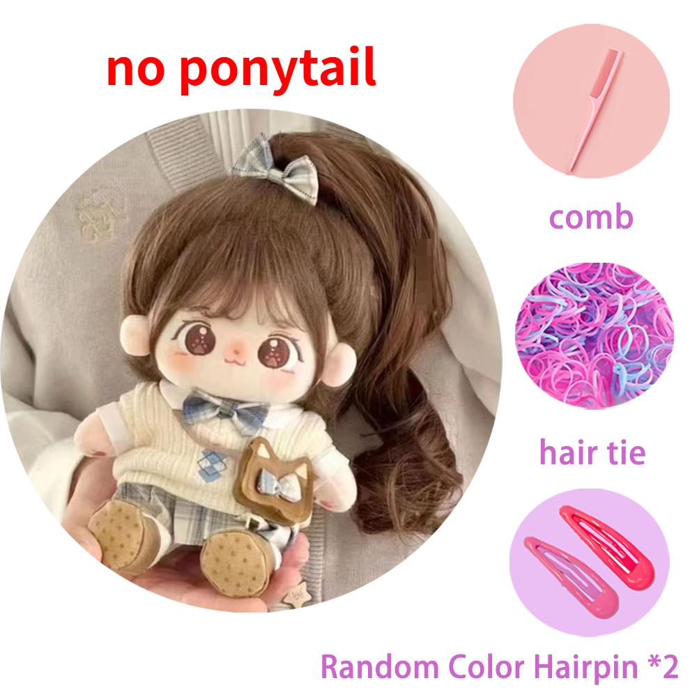 20cm Miaomiao Pluche Pop Kawaii Anime Katoenen Pop Doe-het-zelf Aankleden Zacht Gevuld Aanpassing Figuur Speelgoed Collectie Verjaardagscadeaus Skeleton