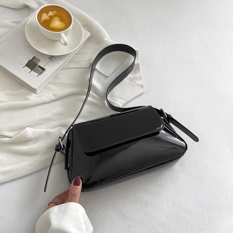 New Summer 2023 Trendy Women s Handbag Minimalist And Chic Shoulder Bag чёрный