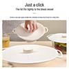 Silicone Fresh-Keeping Pot and Bowl Lid - Spill-Proof, Dustproof, and Sealing for Refrigerator Use