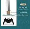 Universal Portable Folding Saxophone Stand with Storage Tube for Alto and Tenor Accessories