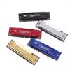 Harmonica Key Of C 10 Hole Diatonic Harmonica C With Case For Beginner Students Kids Gift Metal Harmonica