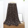 Bailuyu Retro Floral A-Line Maxi Skirt