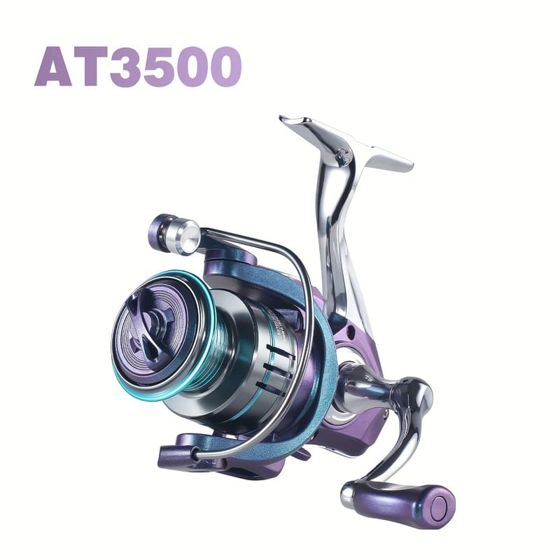 Smooth Seamless Colorful Spinning Fishing Reel High Speed Ratio Light and Durable for Both Hands Use Fresh and Salt Water Fishing Tackle Gifts