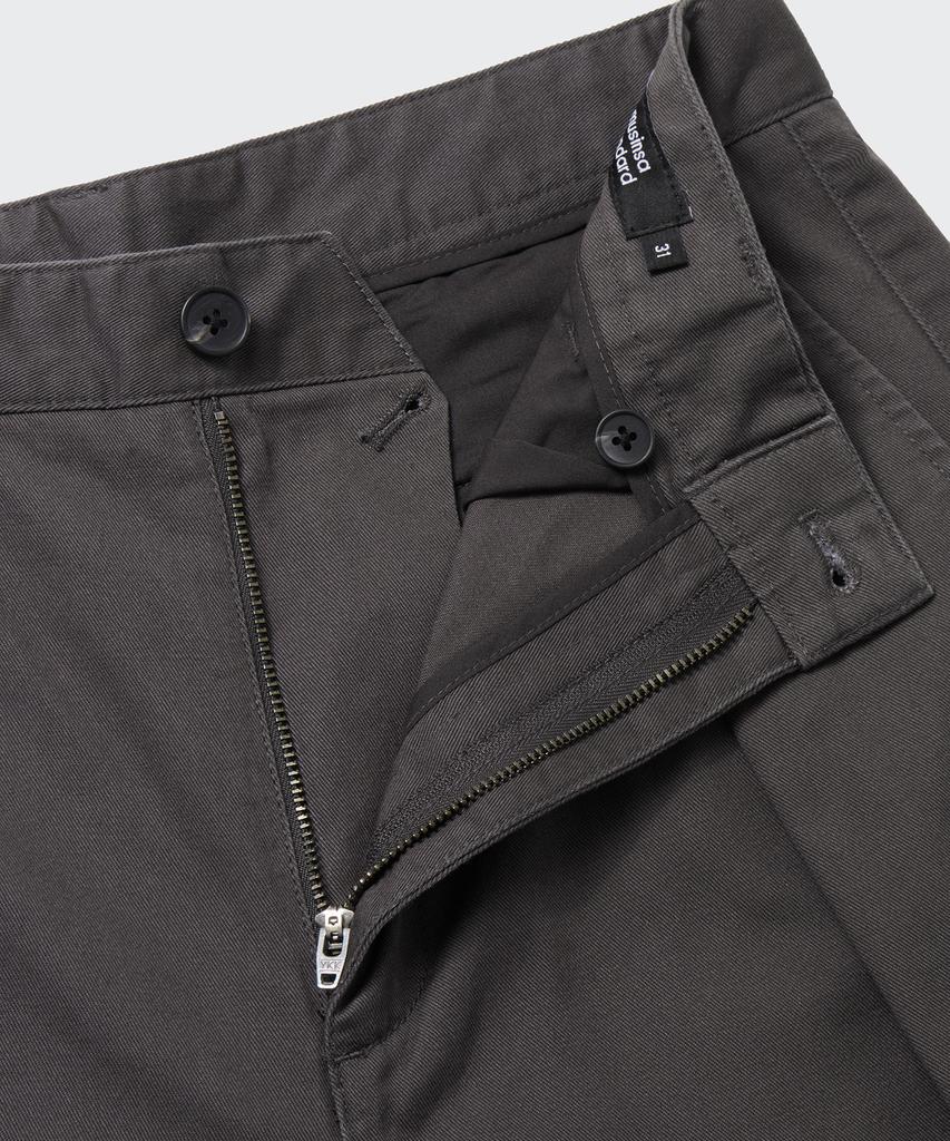 MUSINSA STANDARD Reverse One-Tuck Regular Fit Chino Pants [Dark Gray]