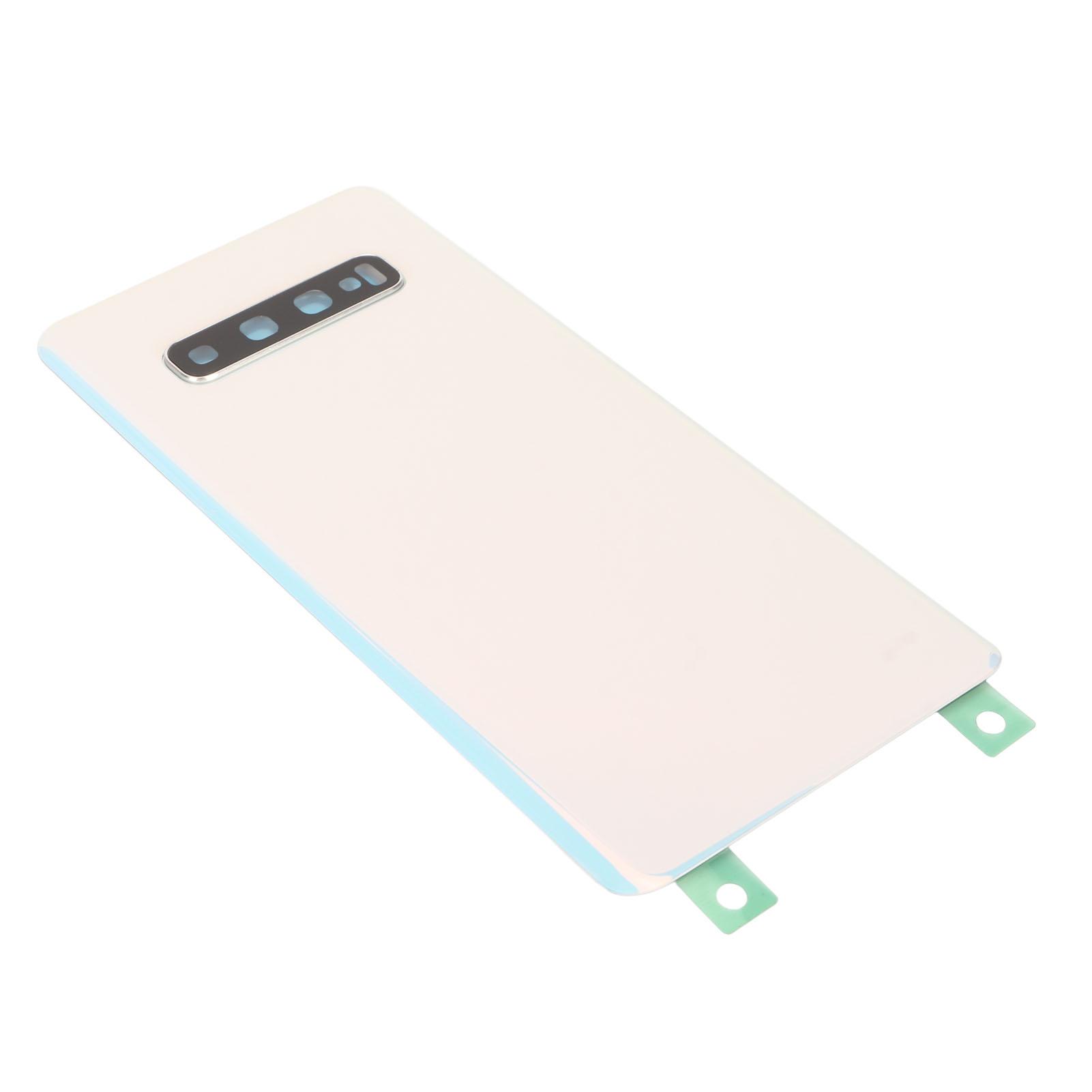 

Rear Back Glass Cover Housing with Pre Installed Camera Lens Tape Touch Pen Phone Holder Replacement for S10+Plus
