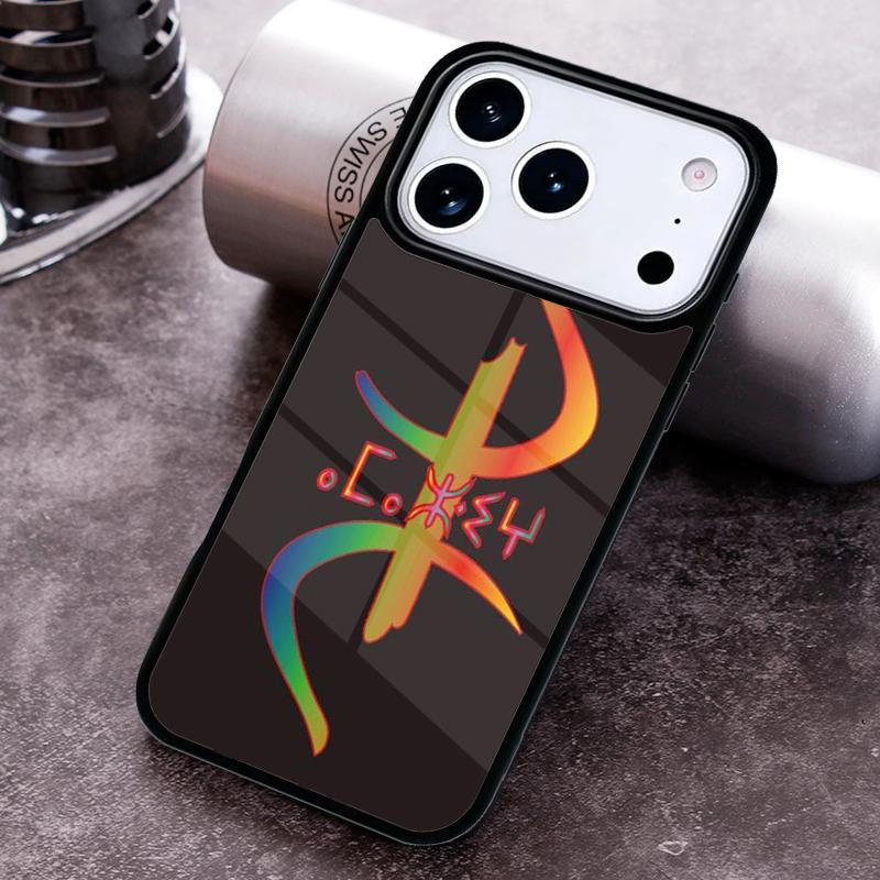Amazigh Flag Phone Case For iPhone 17 16 15 14 13 12 11 Pro Max Plus 17Air Soft Silicone Cover