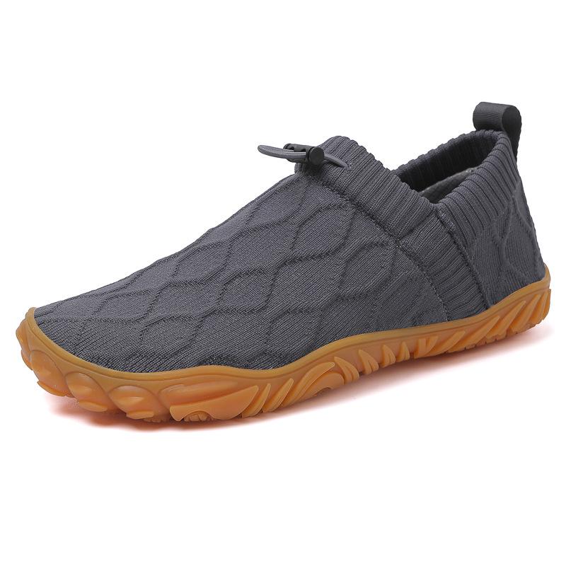 Men's Non-slip Barefoot Fly-knit Multi-use Shoes: Breathable, Comfortable for Dance, Yoga, and Fitness