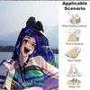 1 pezzo Coperta in Flanella Morbida e Calda KPop Demon Hunters, Plaid Multiuso per Divano, Sofà, Ufficio, Letto, Campeggio, Viaggio