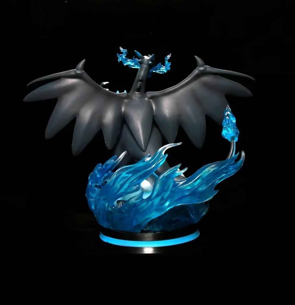 Anime  Charizard Dracaufeu Glurak Evolution Ver. GK PVC Action Figure Game Statue Collectible Model Kids Toys Doll Gifts